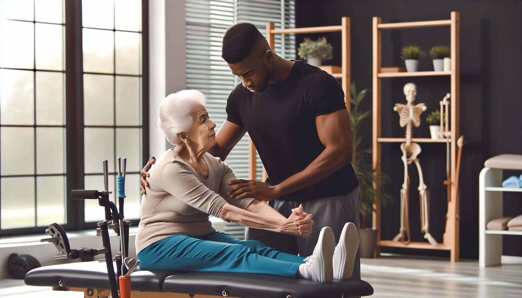 Fisioterapia geriátrica: beneficios clave para personas mayores. 1 Fisioterapia geriátrica: beneficios clave para personas mayores.