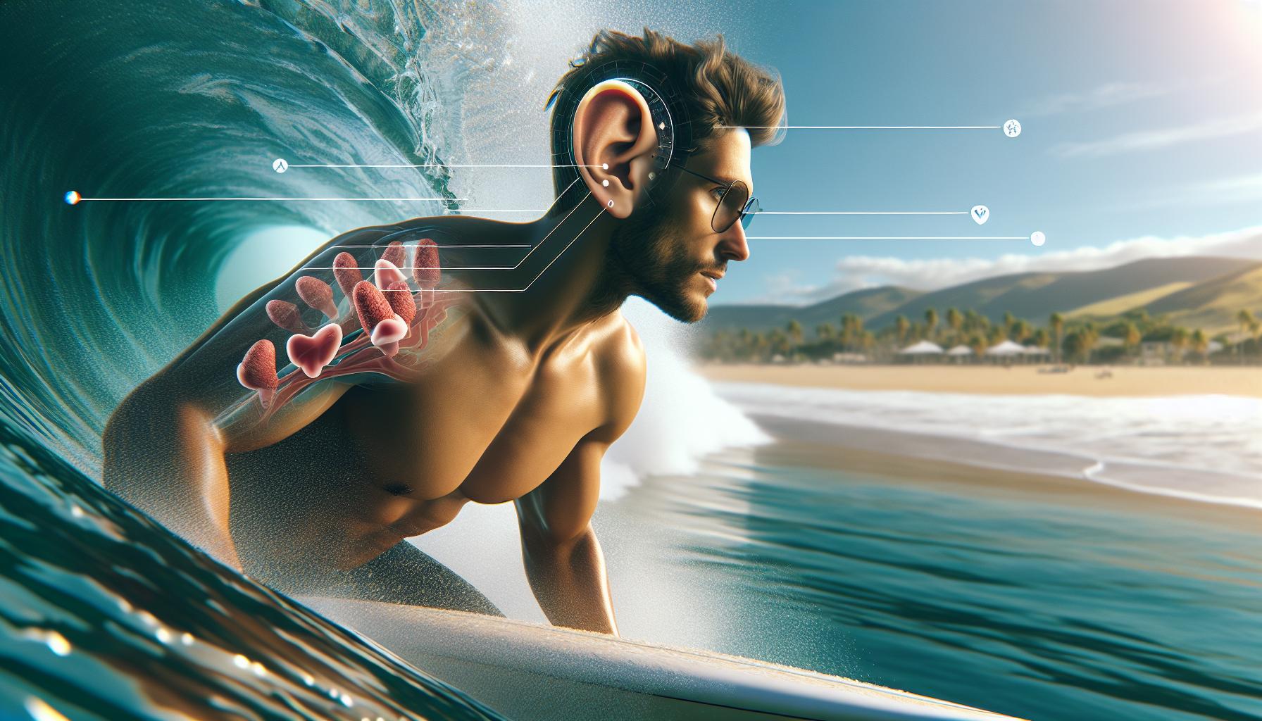 Oído de surfista: Qué es y cómo prevenir la exostosis