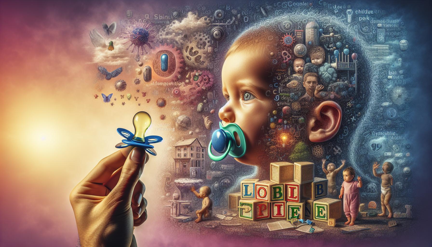 El impacto del chupete en el desarrollo del lenguaje infantil